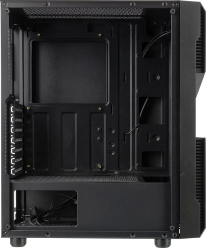 Корпус Miditower Aerocool Flo Saturn FRGB-G-BK-v1 черный FLO FRGB-G-BK-V1 фото 13