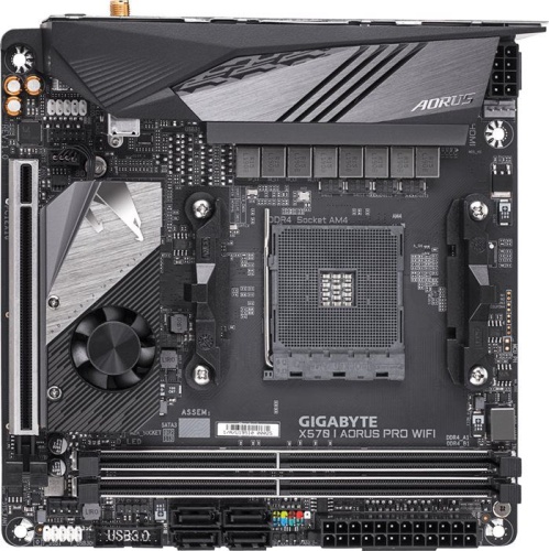 Мат. плата SocketAM4 GIGABYTE X570 I AORUS PRO WIFI X570IAORUSPROWIFI