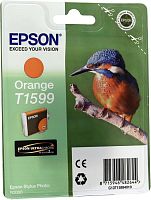 Оригинальный струйный картридж Epson T1599 (оранжевый) C13T15994010