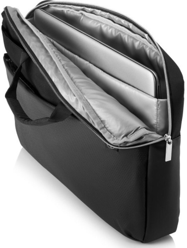 Сумка для ноутбука Hewlett Packard 15.6 Duotone Slvr Briefcase 4QF95AA фото 2 Сумка для ноутбука Hewlett Packard 15.6 Duotone Slvr Briefcase 4QF95AA фото 2