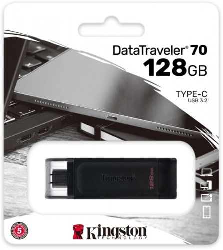 Накопитель USB flash Kingston 128GB DT70/128GB фото 2