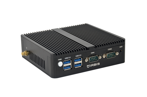 IRBIS Smartdesk mini PC Fanless Intel N100 (4C/4T - up to 3.4Ghz), 8GB DDR4 2666, 256GB SSD M.2, Intel UHD, WiFi, BT, 2xRS232 (serial COM port), NoOS, 1Y фото 2