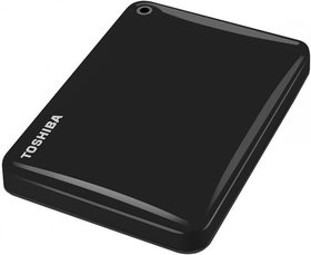 Внешний жесткий диск 2.5 Toshiba 500Gb Canvio Connect II HDTC805EK3AA черный