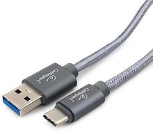 Кабель USB3.0 AM-Type C Gembird CC-P-USBC03Gy-1M