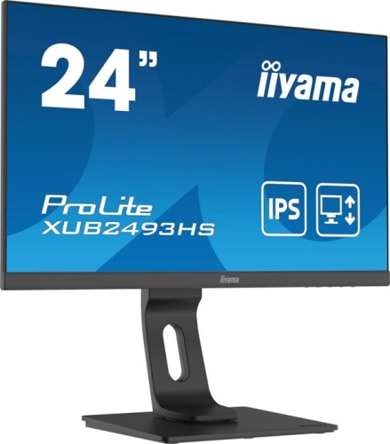 Монитор Iiyama ProLite XUB2493HS-B4 черный фото 4