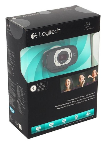 Интернет-камера Logitech HD C615 черный 960-001056 фото 4