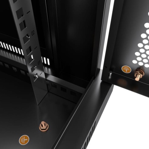 Шкаф телекоммуникационный Cabeus SH-05F-9U60/35-BK фото 9 Шкаф телекоммуникационный Cabeus SH-05F-9U60/35-BK фото 9