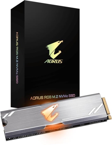 Накопитель SSD M.2 GIGABYTE 256GB AORUS RGB GP-ASM2NE2256GTTDR фото 4