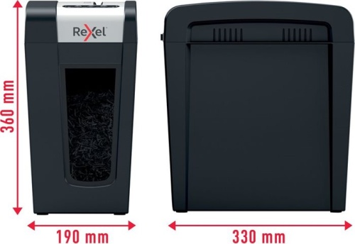 Уничтожитель бумаг (шредер) Rexel Secure MC4-SL EU черный 2020132EU фото 6