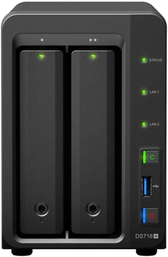 Сетевое хранилище данных (NAS) Synology DS718+