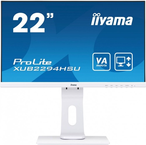 Монитор Iiyama ProLite XUB2294HSU-W1 белый