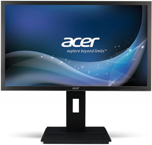 Монитор Acer B246HYLAymidr черный UM.QB6EE.A01