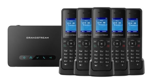 IP телефон Grandstream DP750 черный фото 4