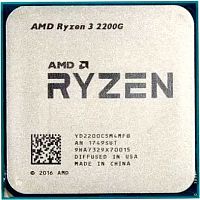 Процессор SocketAM4 AMD Ryzen 3 2200G AM4 (YD2200C5M4MFB)