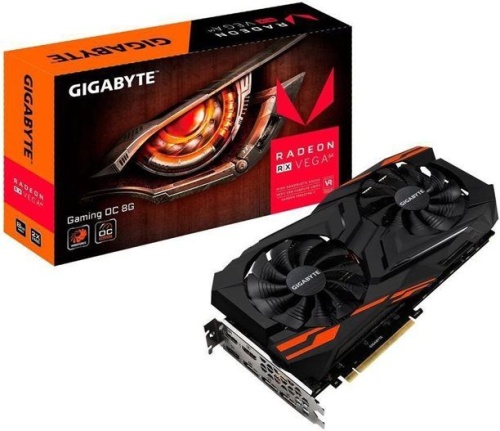 Видеокарта PCI-E GIGABYTE 8192Mb HBM2 GV-RXVEGA64GAM OC-8GD GV-RXVEGA64GAMINGOC-8GD фото 6