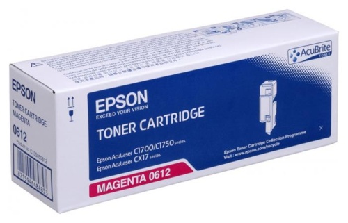 Оригинальный лазерный картридж Epson S050612 Magenta C13S050612