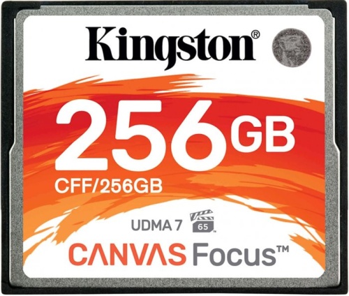 Карта памяти CF Kingston 256 Гб Canvas Focus CFF/256GB