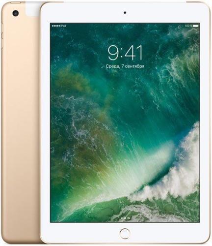 Планшет Apple 128GB iPad Wi-Fi+Cellular Gold MPG52RU/A
