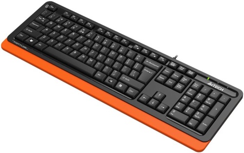 Клавиатура A4Tech Fstyler FKS10 черный/оранжевый FKS10 ORANGE фото 5