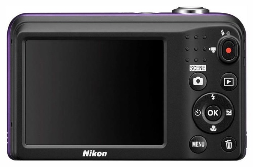 Цифровой фотоаппарат Nikon CoolPix A10 фиолетовый/рисунок VNA983E1 фото 4