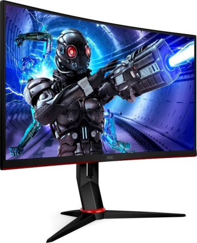 Монитор AOC C32G2ZE Gaming черный / красный фото 5