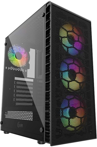 Корпус Miditower PowerCase Mistral Z4C Mesh LED (CMIZ4C-L4)