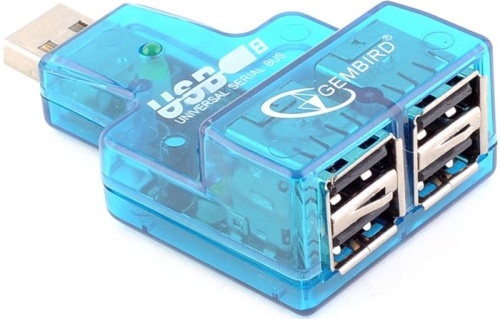 Разветвитель USB2.0 Gembird UHB-CN224 фото 3