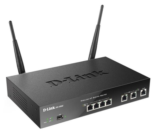 Маршрутизатор WiFI D-Link DSR-500AC/RU фото 2