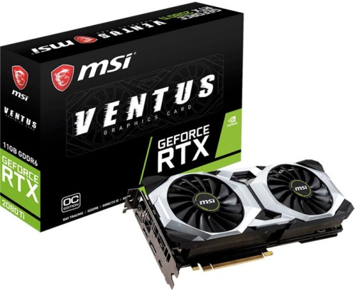 Видеокарта PCI-E MSI 11264Mb RTX 2080 Ti VENTUS 11G OC RTX 2080 TI VENTUS 11G OC фото 5