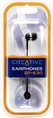 Наушники Creative EP-630 черный фото 3