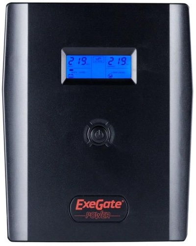 ИБП (UPS) ExeGate 1500VA Power Smart ULB-1500 LCD Black EP212520RUS