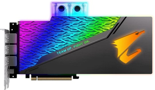 Видеокарта PCI-E GIGABYTE 8192Мб RTX 2080 Xtreme Waterforce GV-N2080AORUSXWB-8GC фото 2