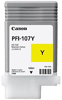 Оригинальный струйный картридж Canon PFI-107Y жёлтый 6708B001