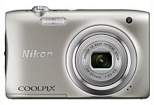 Цифровой фотоаппарат Nikon CoolPix A100 серебристый VNA970E1