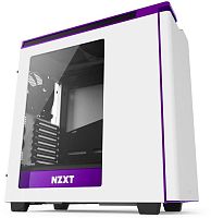 Корпус Miditower NZXT CA-H442W-W2 H440 WHITE/PURPLE