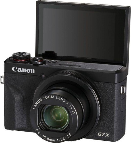 Цифровой фотоаппарат Canon PowerShot G7 X MARKIII черный 3637C002 фото 9