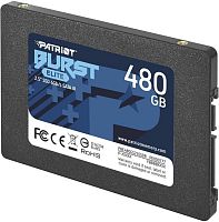 Накопитель SSD SATA 2.5 Patriot Memory 480Gb Burst Elite PBE480GS25SSDR