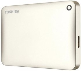 Внешний жесткий диск 2.5 Toshiba 2TB Canvio Connect II HDTC820EC3CA Gold