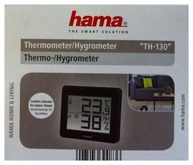 Термометр Hama TH-130 черный 136261
