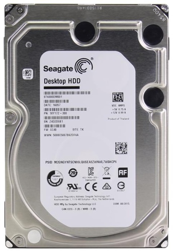 Жесткий диск SATA HDD Seagate 6000ГБ Desktop HDD ST6000DM001 Жесткий диск SATA HDD Seagate 6000ГБ Desktop HDD ST6000DM001