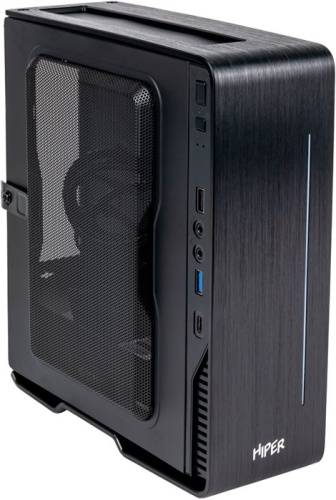 Корпус HTPC Hiper Vi7B черный VI7B HPU-200PF фото 5