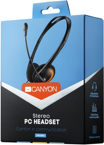 Наушники CANYON HS-01 CNS-CHS01BO фото 3 Наушники CANYON HS-01 CNS-CHS01BO фото 3