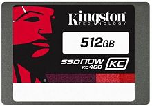 Накопитель SSD SATA 2.5 Kingston 512Gb KC400 Series SKC400S3B7A/512G