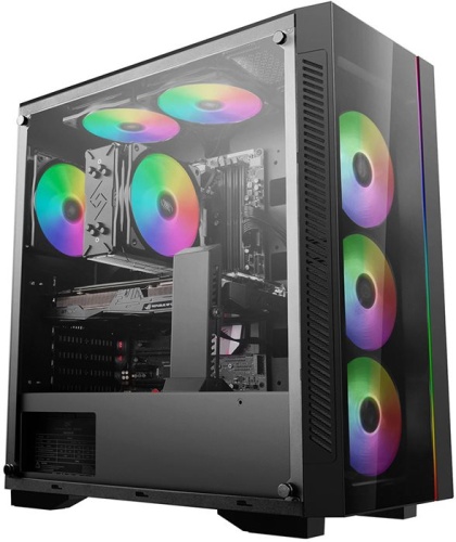 Корпус Miditower Deepcool MATREXX 55 V3 ADD-RGB 3F (DP-ATX-MATREXX55V3-AR-3F) фото 2