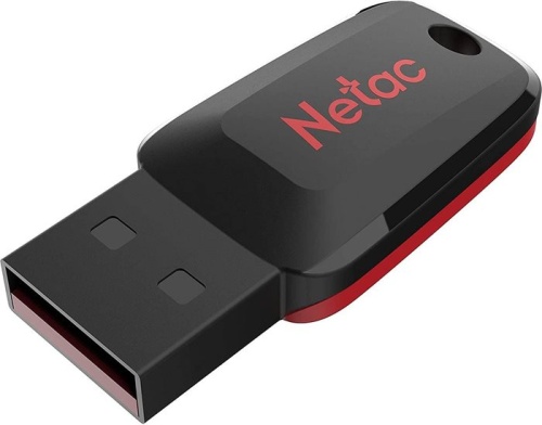 Накопитель USB flash Netac 32Gb U197 NT03U197N-032G-20BK черный/красный фото 2