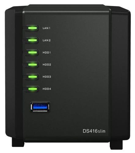 Сетевое хранилище данных (NAS) Synology DS416slim DS416SLIM