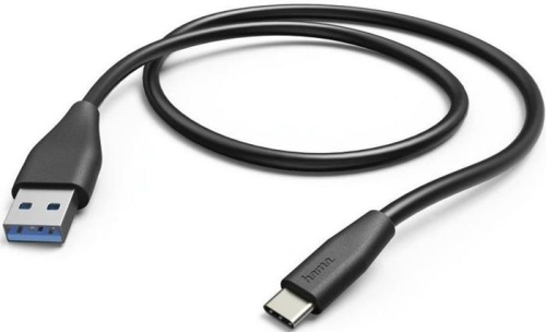 Кабель-переходник USB 3.1A - USB Type-C Hama H-178396 черный