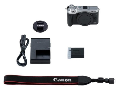 Цифровой фотоаппарат Canon EOS M6 черный/серебристый 1725C002 фото 6