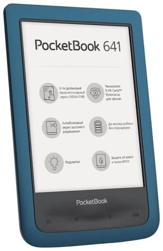 Электронная книга PocketBook 641 Azure PB641-A-RU фото 4