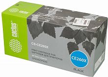 Картридж совместимый лазерный Cactus CS-CE260X черный